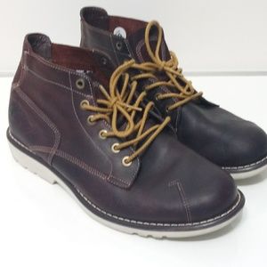 TIMBERLAND 84567 CHK ESCAPE MEN'S RED BROWN BOOT 9